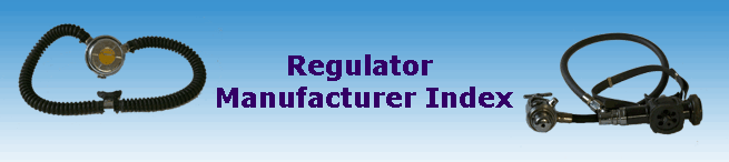 Regulator 
Manufacturer Index